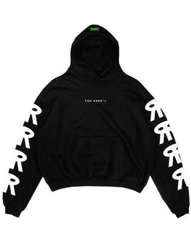 RR2.0 Logo BLK Hoodie