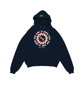 Stamp RR Hoodie Navy